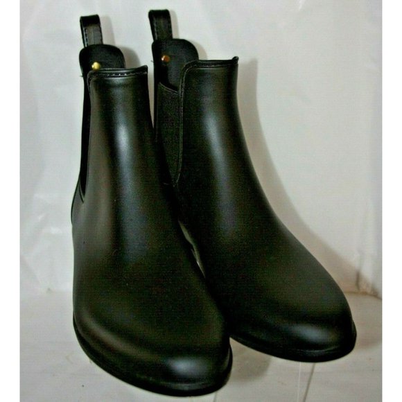 Sam Edelman Tinsley Black Matte rain boots women's 12B - Picture 6 of 7